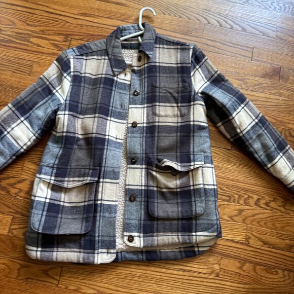 Jenni Kayne Shearling-Lined Farmhouse Jacket, Size Small - Picture 3 of 7